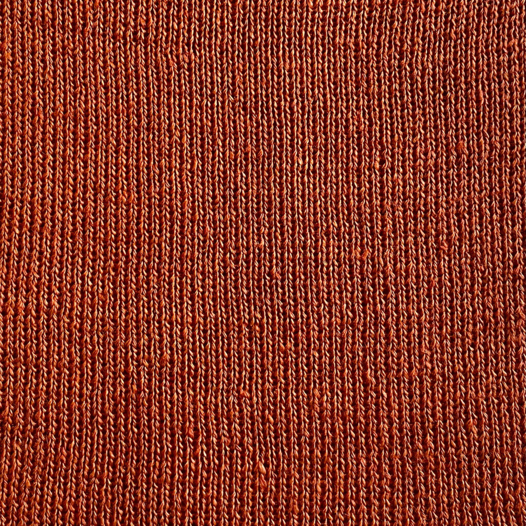 EGLESNA Burnt Cinnamon linen color sample
