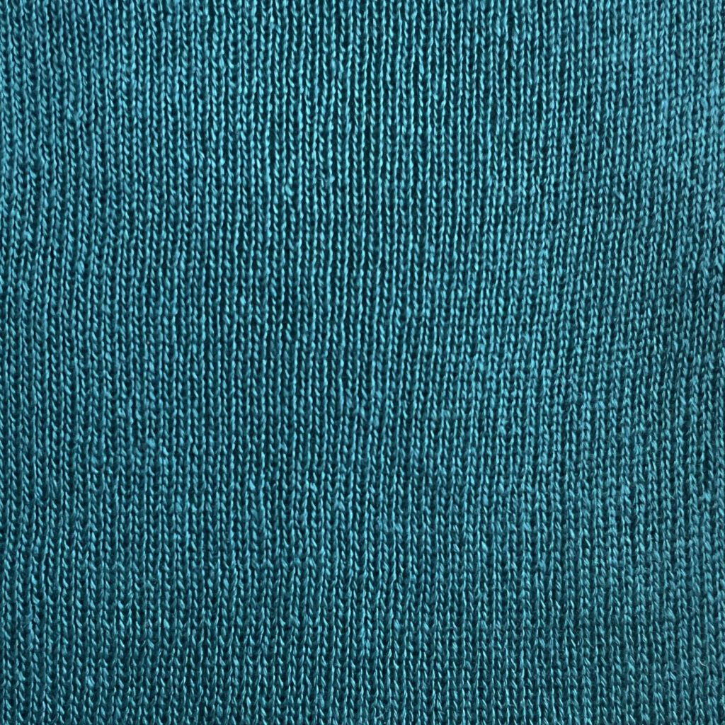 EGLESNA Deep Turquoise linen color sample
