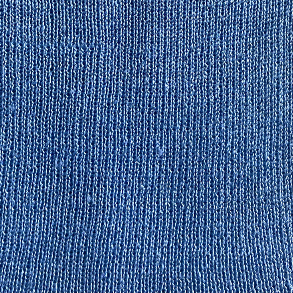 EGLESNA Ice Blue linen color sample