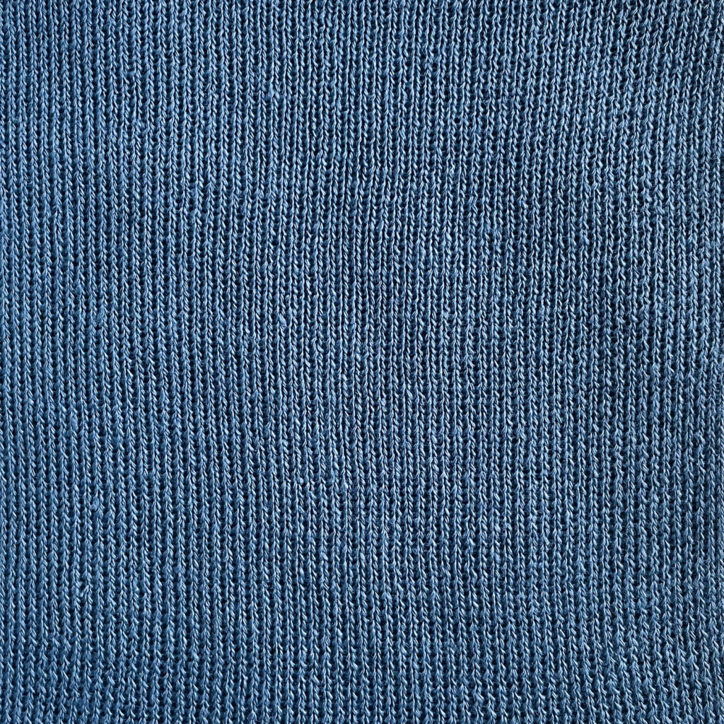 EGLESNA Jeans Blue linen color sample