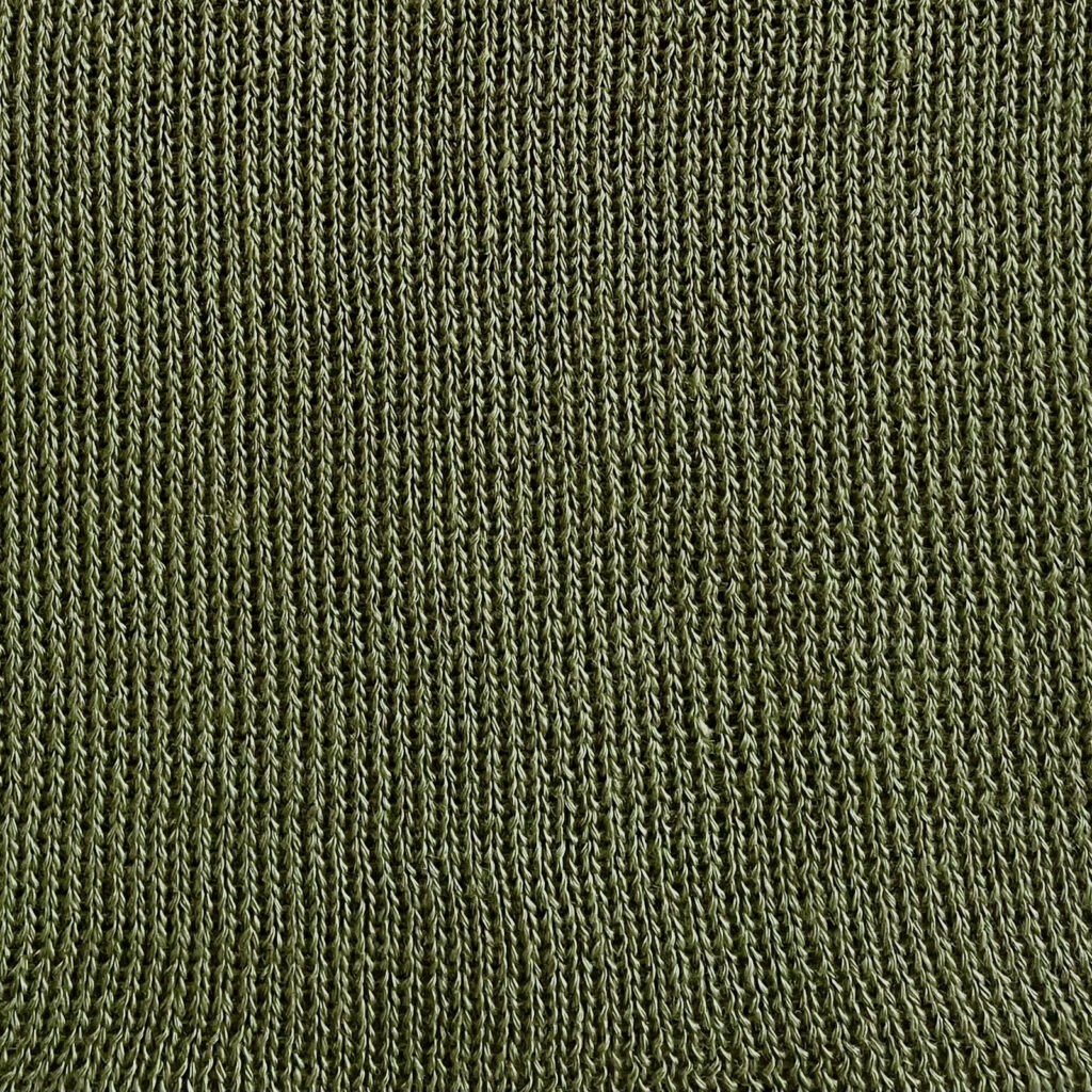 EGLESNA Olive Green linen color sample