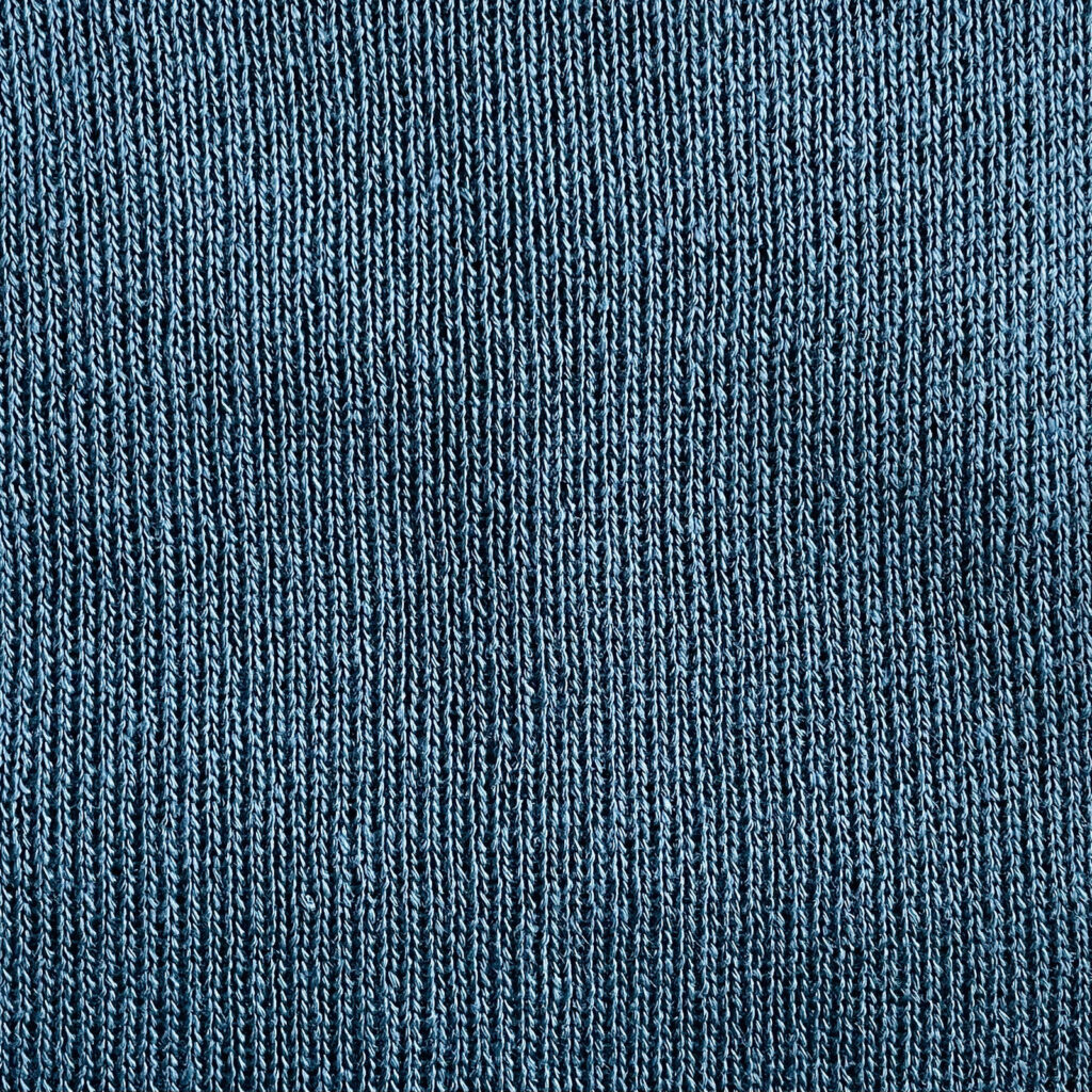 EGLESNA Petrol Blue linen color sample