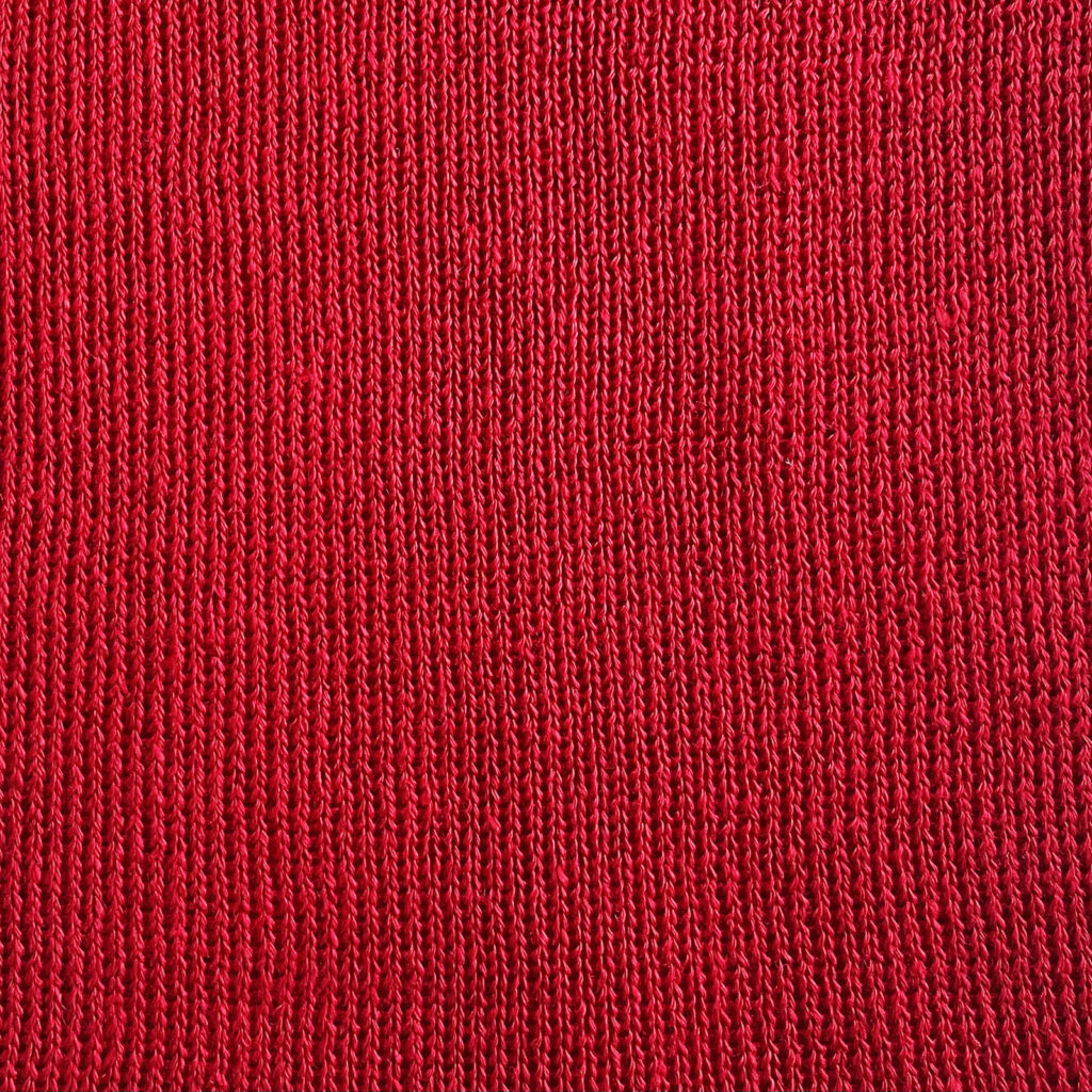 EGLESNA Pure Red linen color sample